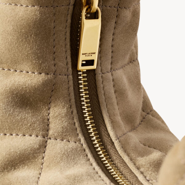 Saint Laurent ICARINO in quilted suede, view 5