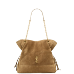 Saint Laurent JAMIE shopping in suede designed in Paris