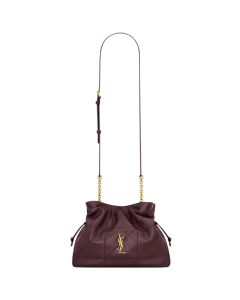 Saint Laurent JAMIE shoulder pouch in lambskin designed in Paris
