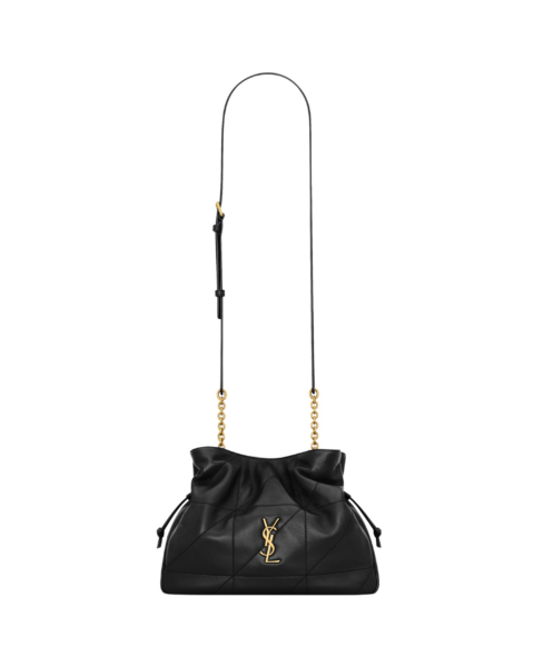 Saint Laurent JAMIE shoulder pouch in lambskin designed in Paris