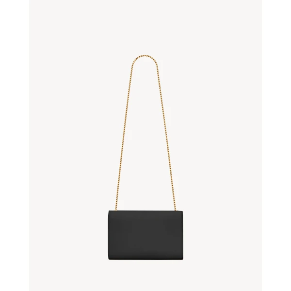Saint Laurent KATE MEDIUM IN GRAIN DE POUDRE EMBOSSED LEATHER designed in Paris