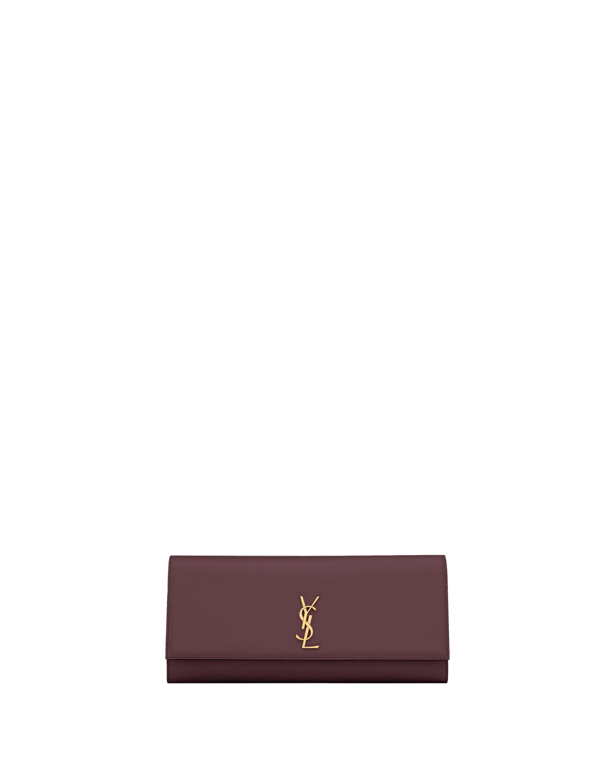 KATE clutch in grain de poudre leather