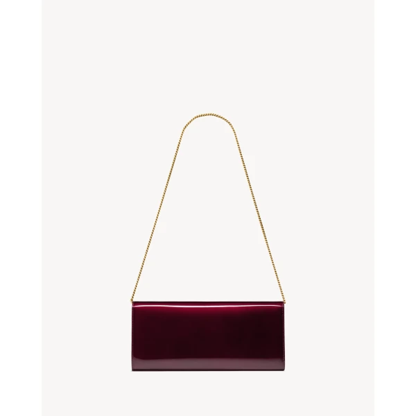 Saint Laurent KATE clutch in patent leather designed in Paris