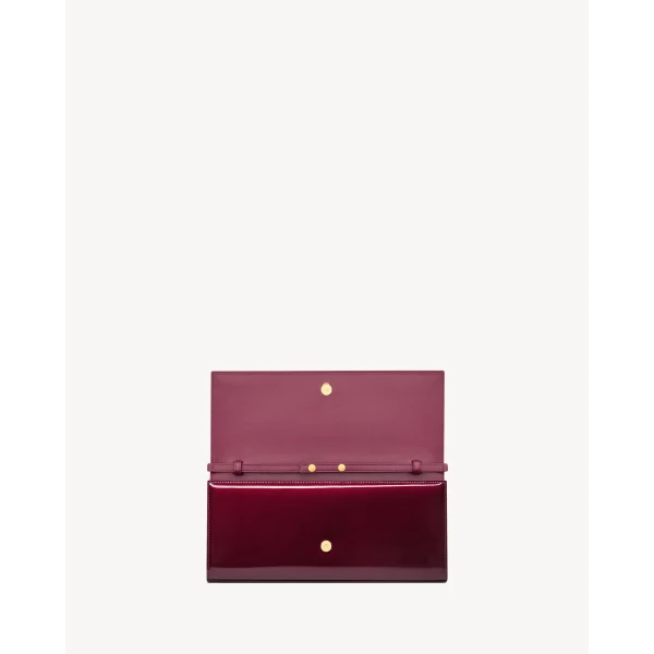 Saint Laurent KATE clutch in patent leather designed in Paris