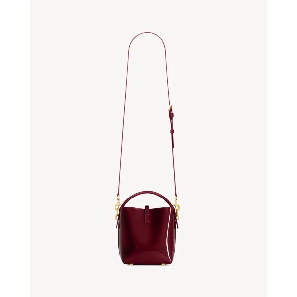 Saint Laurent LE 37 mini in patent leather designed in Paris