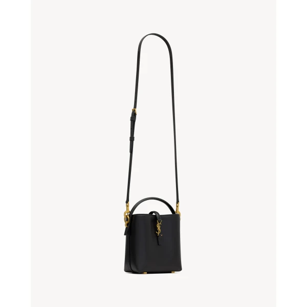 Saint Laurent LE 37 mini in shiny leather designed in Paris