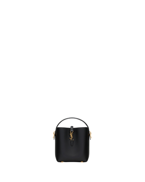 Saint Laurent LE 37 mini in shiny leather designed in Paris