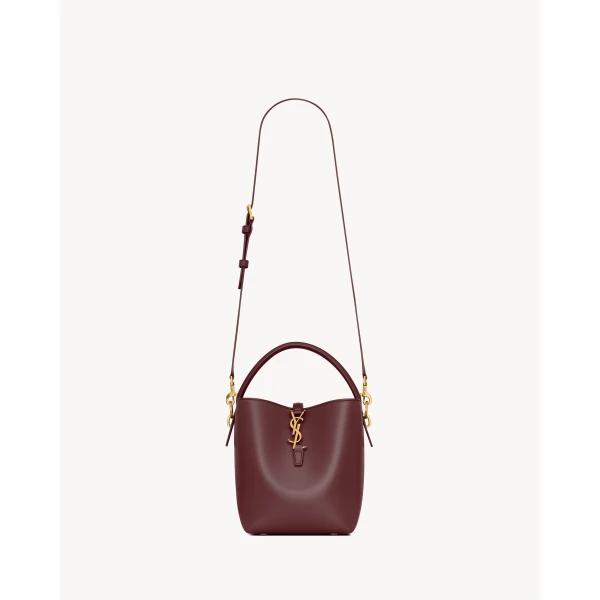 Saint Laurent LE 37 small in shiny leather designed in Paris