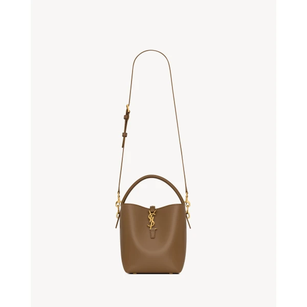 Saint Laurent LE 37 small in shiny leather designed in Paris
