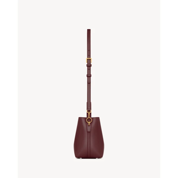 Saint Laurent LE 37 small in shiny leather designed in Paris