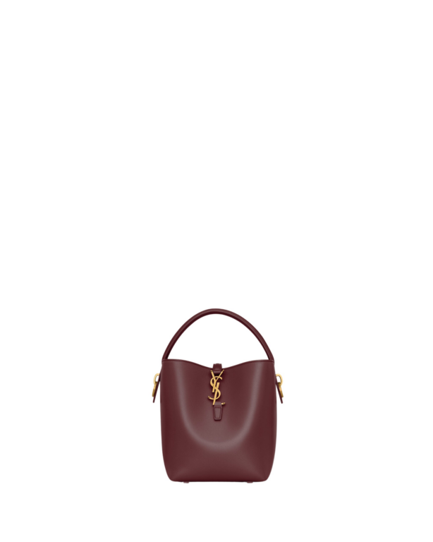 Saint Laurent LE 37 small in shiny leather designed in Paris