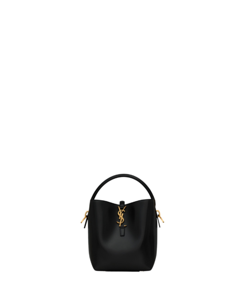 Saint Laurent LE 37 small in shiny leather designed in Paris