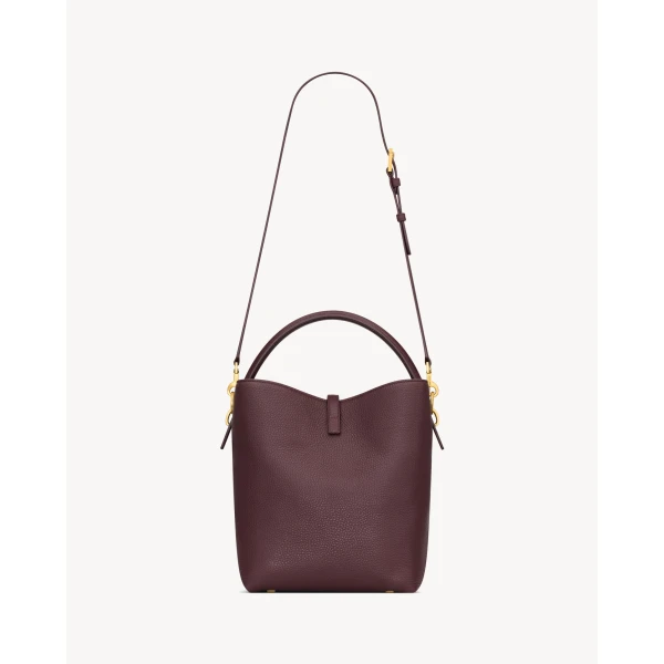 Saint Laurent LE 37 supple in grained leather designed in Paris