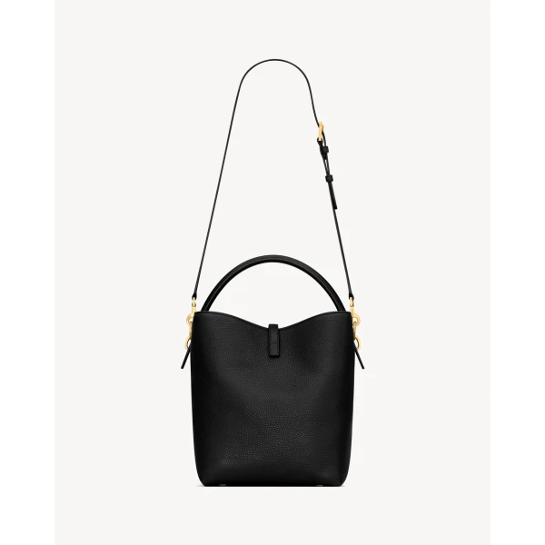 Saint Laurent LE 37 supple in grained leather designed in Paris