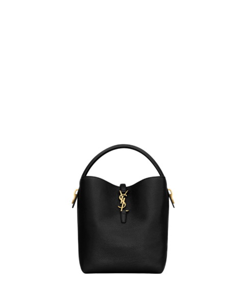 Saint Laurent LE 37 supple in grained leather designed in Paris