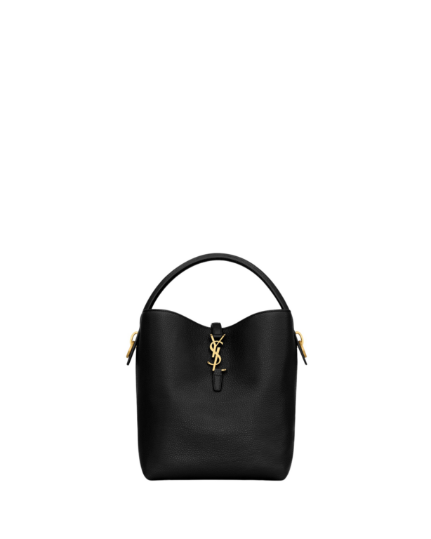 Saint Laurent LE 37 supple in grained leather designed in Paris