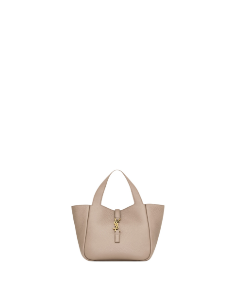 Saint Laurent LE 5 À 7 BABY BEA in grained leather designed in Paris