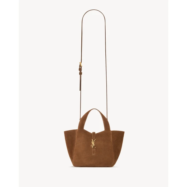 Saint Laurent LE 5 À 7 BABY BEA in suede designed in Paris