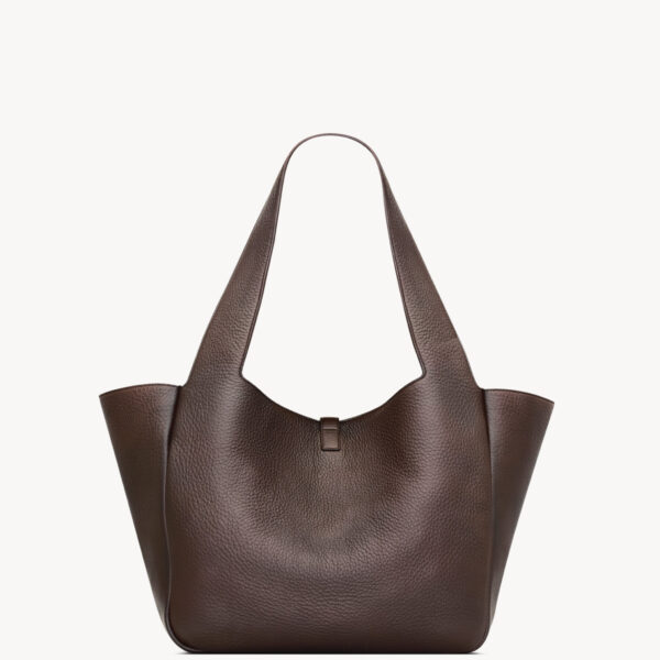 Saint Laurent LE 5 À 7 BEA in grained leather, view 3