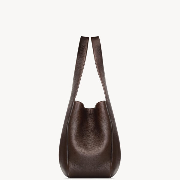 Saint Laurent LE 5 À 7 BEA in grained leather, view 4