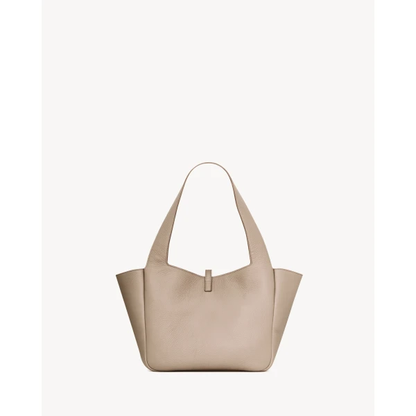 Saint Laurent LE 5 À 7 SMALL BEA in grained leather designed in Paris