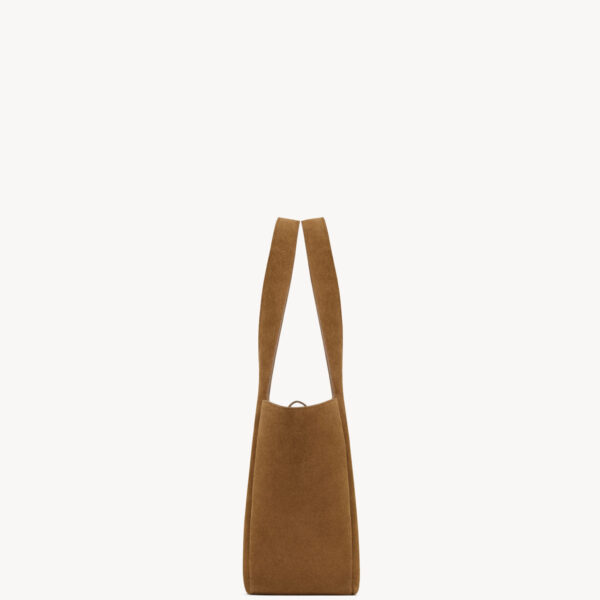 Saint Laurent LE 5 À 7 SMALL BEA in suede, view 4