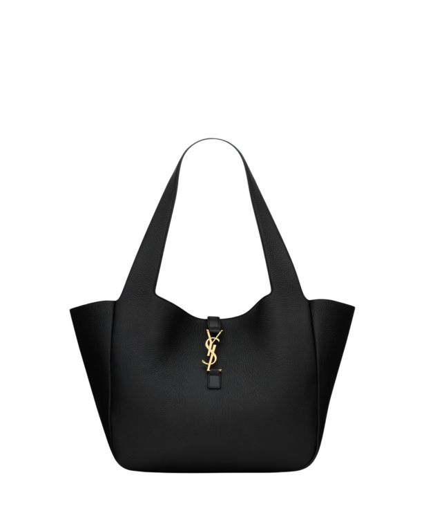 Saint Laurent LE 5 À 7 bea in grained leather designed in Paris