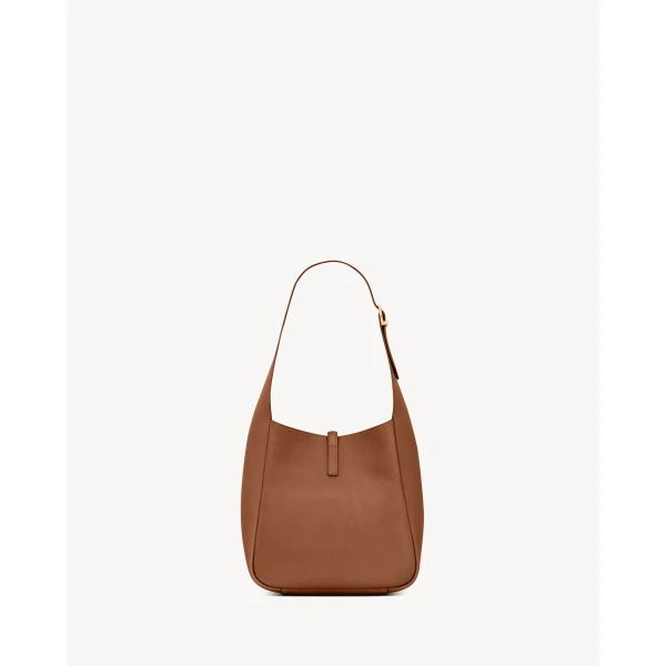 Saint Laurent LE 5 À 7 supple SMALL IN GRAINED LEATHER designed in Paris
