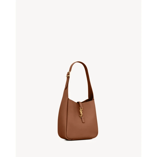 Saint Laurent LE 5 À 7 supple SMALL IN GRAINED LEATHER designed in Paris