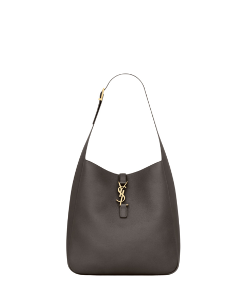 Saint Laurent LE 5 À 7 supple large in grained leather designed in Paris