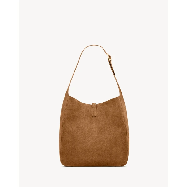 Saint Laurent LE 5 À 7 supple large in suede designed in Paris