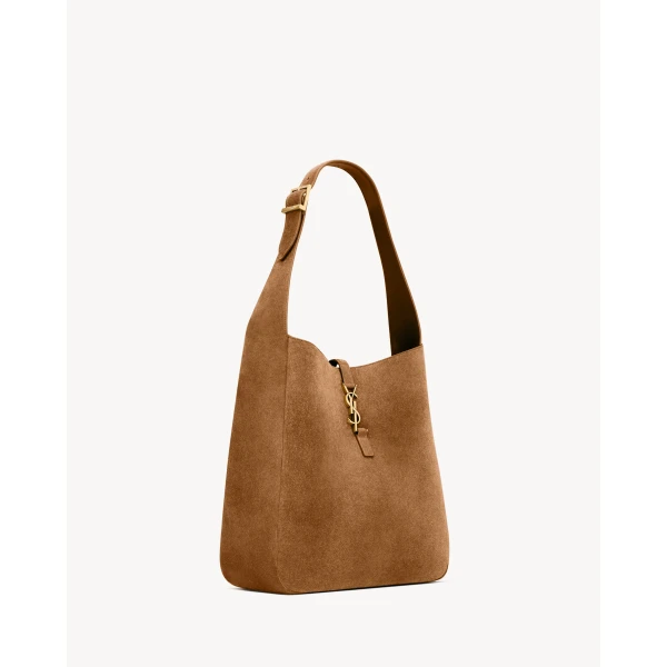 Saint Laurent LE 5 À 7 supple large in suede designed in Paris