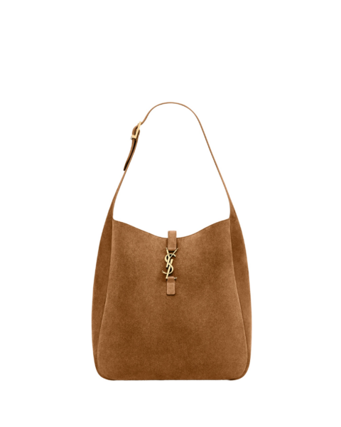 Saint Laurent LE 5 À 7 supple large in suede designed in Paris