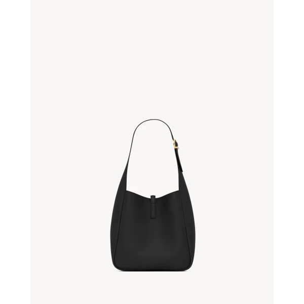 Saint Laurent LE 5 À 7 supple small IN GRAINED LEATHER designed in Paris