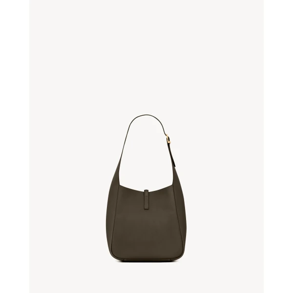 Saint Laurent LE 5 À 7 supple small IN GRAINED LEATHER designed in Paris