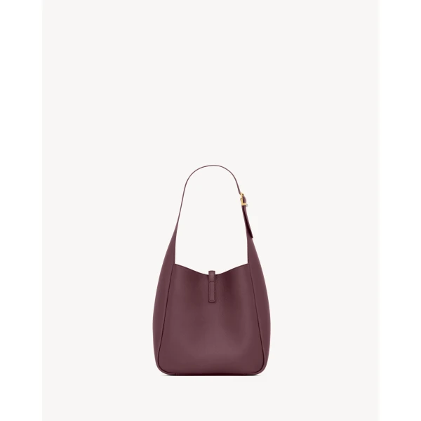 Saint Laurent LE 5 À 7 supple small IN GRAINED LEATHER designed in Paris