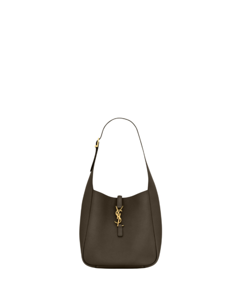 Saint Laurent LE 5 À 7 supple small IN GRAINED LEATHER designed in Paris