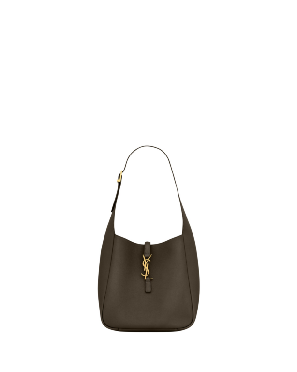 Saint Laurent LE 5 À 7 supple small IN GRAINED LEATHER designed in Paris