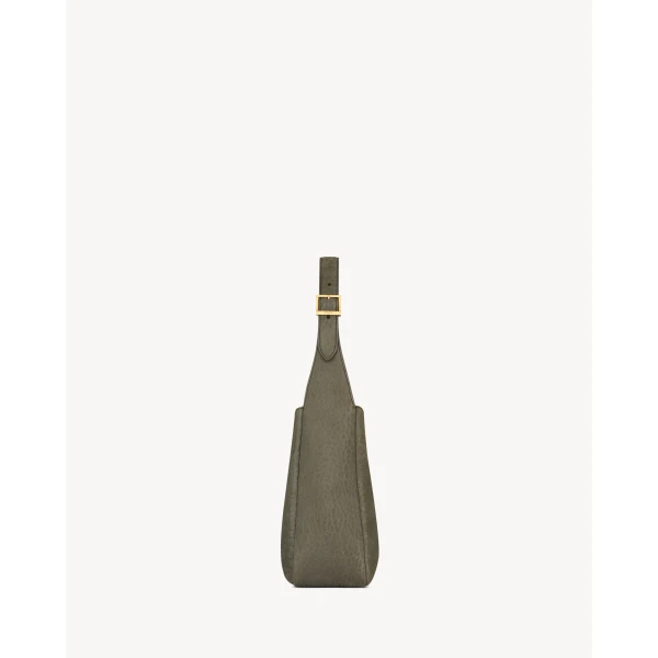 Saint Laurent LE 5 À 7 supple small in grained nubuck designed in Paris