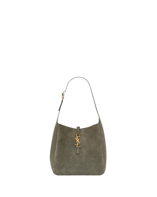 Saint Laurent LE 5 À 7 supple small in grained nubuck designed in Paris