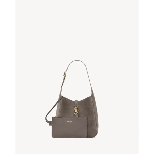 Saint Laurent LE 5 À 7 supple small in suede designed in Paris