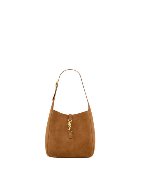 Saint Laurent LE 5 À 7 supple small in suede designed in Paris
