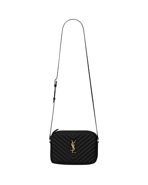 Saint Laurent LOU camera bag in quilted leather designed in Paris