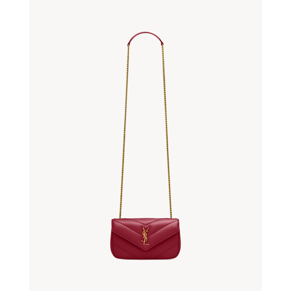 Saint Laurent LOULOU MINI in lambskin designed in Paris