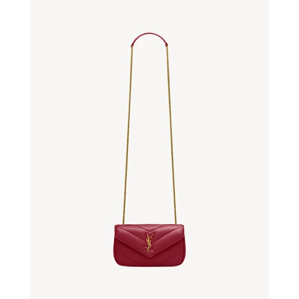 Saint Laurent LOULOU MINI in lambskin designed in Paris