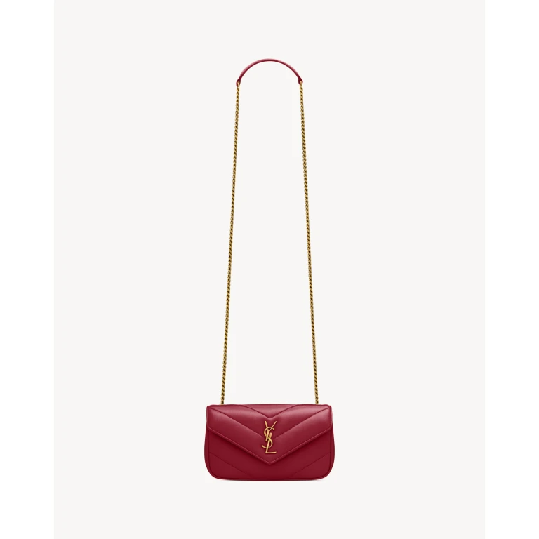 Saint Laurent LOULOU MINI in lambskin designed in Paris