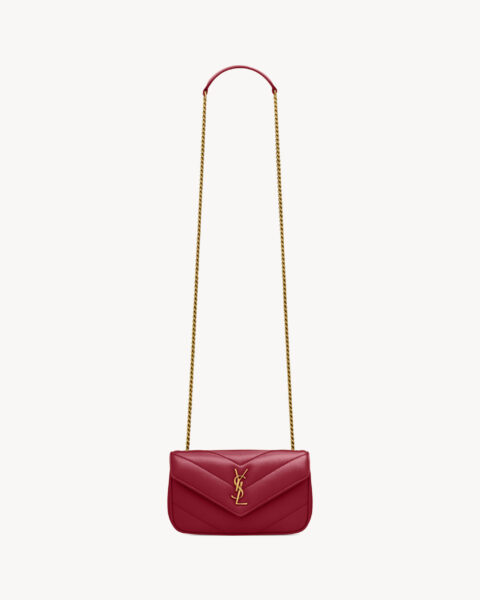 Saint Laurent LOULOU MINI in lambskin designed in Paris