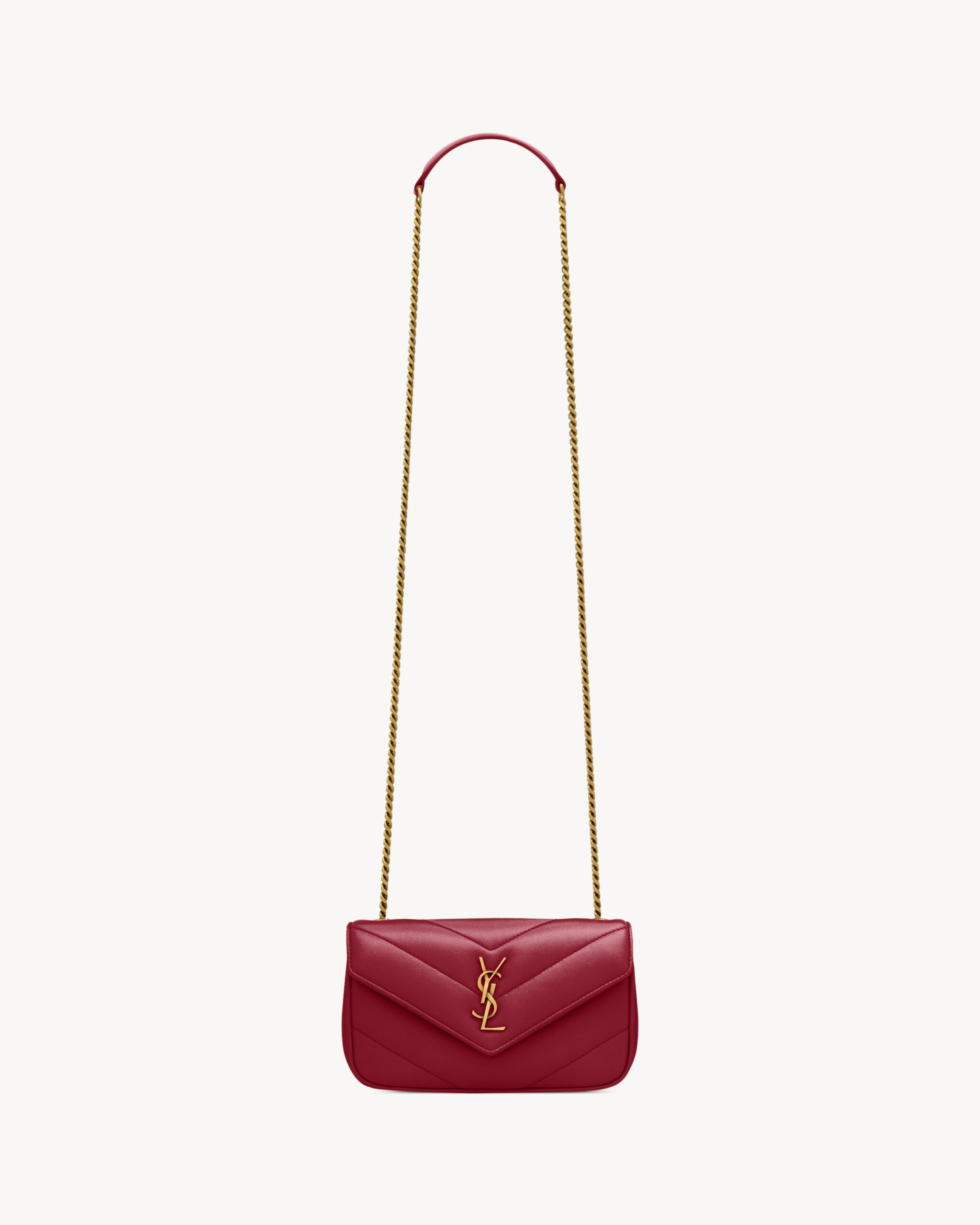Saint Laurent LOULOU MINI in lambskin designed in Paris Saint Laurent LOULOU MINI in lambskin designed in Paris