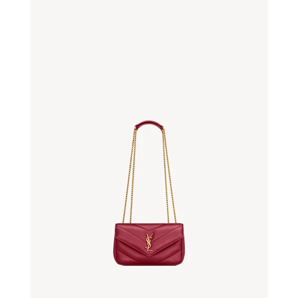 Saint Laurent LOULOU MINI in lambskin designed in Paris