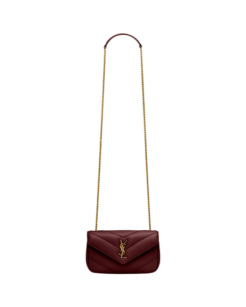 Saint Laurent LOULOU MINI in lambskin designed in Paris